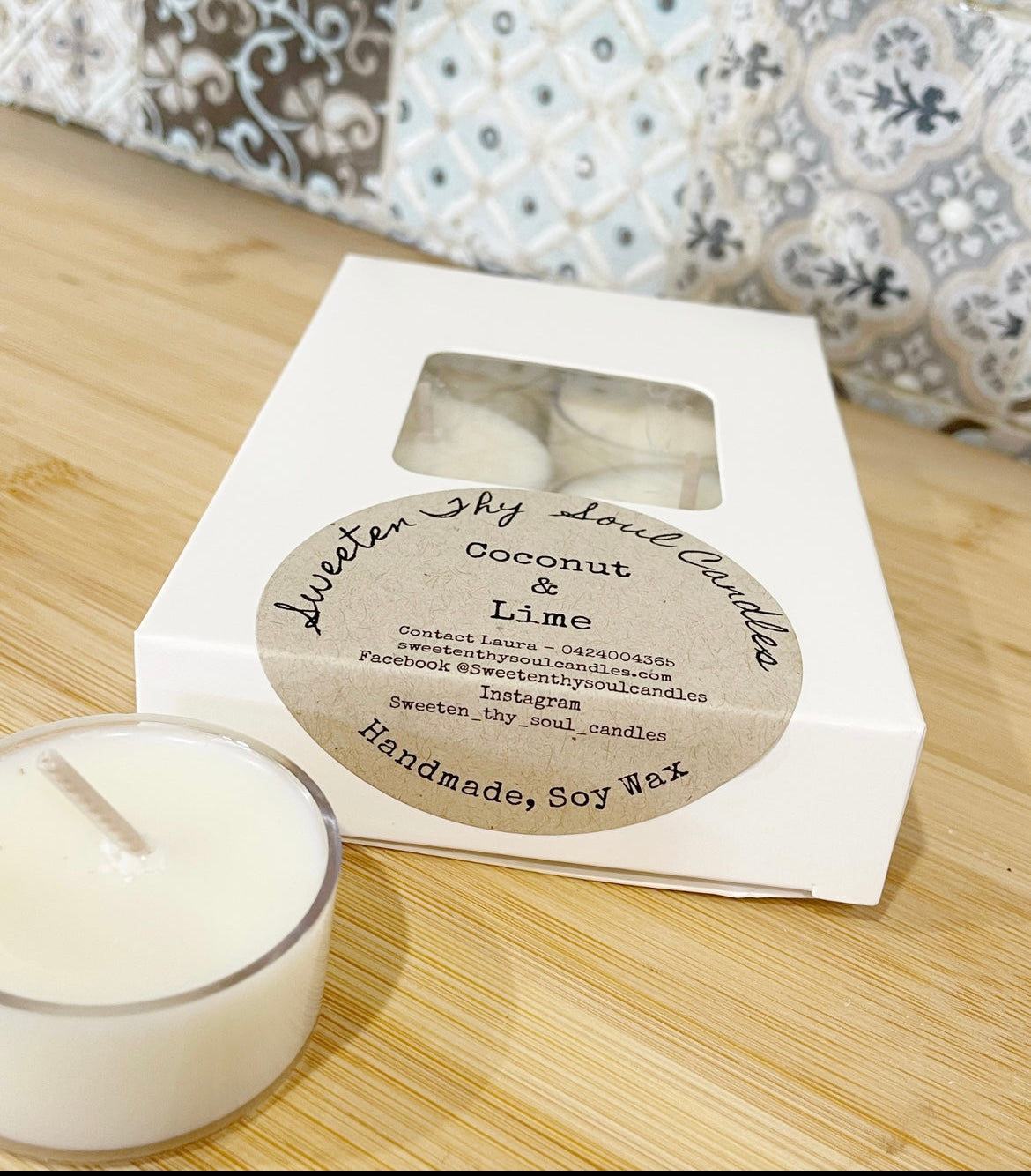 Sweeten Thy Soul selection of 10 pack tea lights
