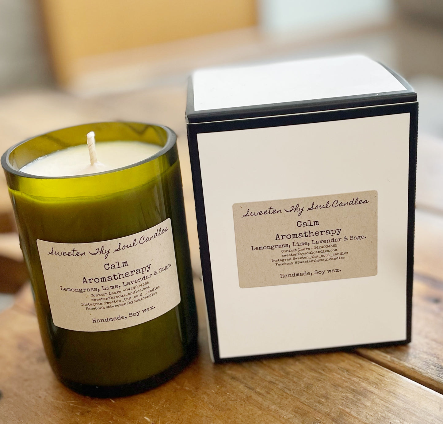 Calm Aromatherapy candle 380g