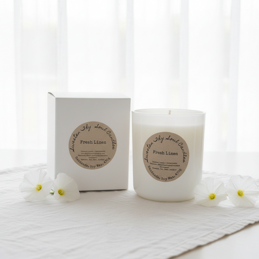 Fresh Linen 470g soy candle