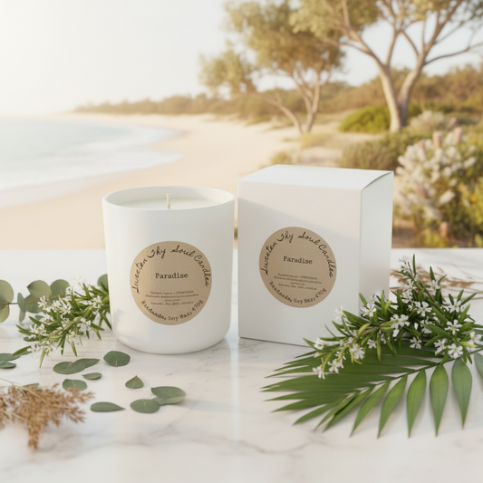 Paradise 470g soy candle
