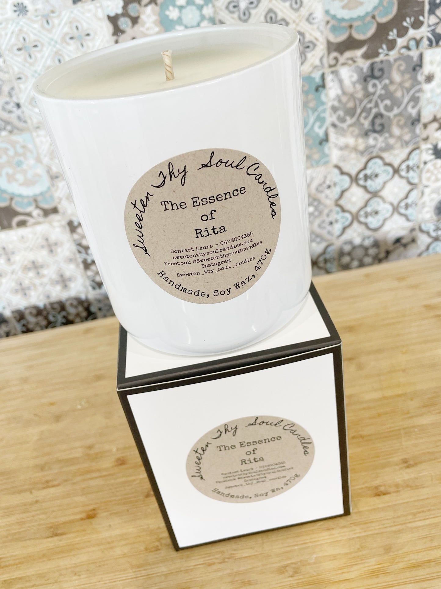 Coconut and Lime 470g soy candle